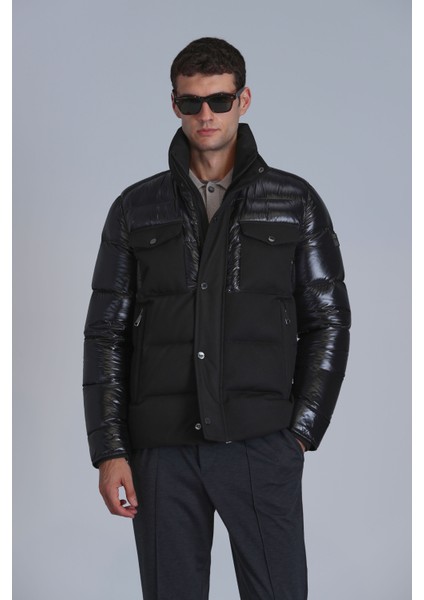 Minimalist Oversize Erkek Kışlık Mont - Günlük Kullanım