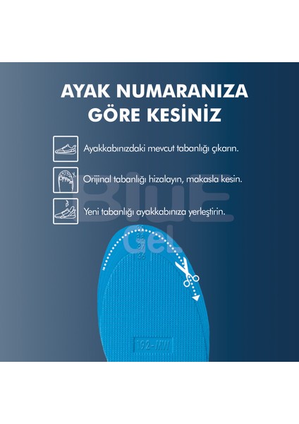 BG192 | Yumuşak Masaj Noktalı, Memory Foam Ayakkabı Tabanı, Klasik Ayakkabılar İçin İç Tabanlık