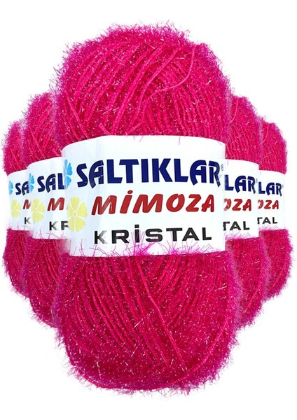 5 Adet Mimoza Kristal Işıltılı Şal Patik Yelek Ipi 21