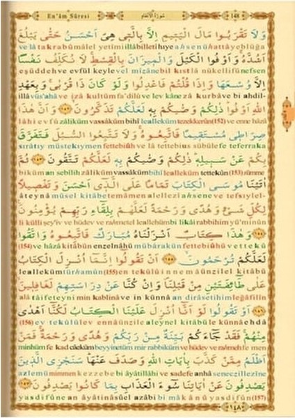 Türkçe Okunuşlu Kur’An-I Kerim 616 Sayfa Kolektif Hobi Kitabı