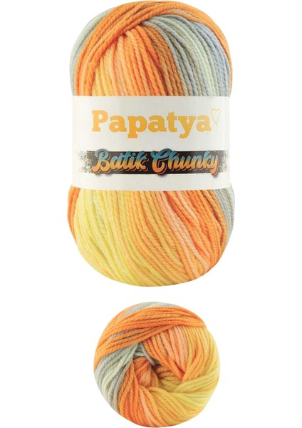 5 Adet Batik Chunky Örgü Ipi Yünü Tüm Kıyafetlere Uygun - 108 fiyatları