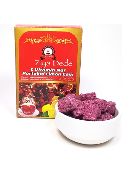 2 Adet Atom C Vitamin Nar Portakal Limon Çay 150 gr fırsatları