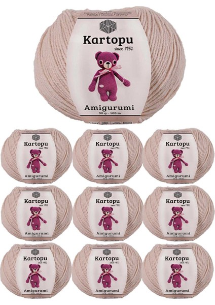 10 Adet Amigurumi El Örgü Ipi 50GR 793
