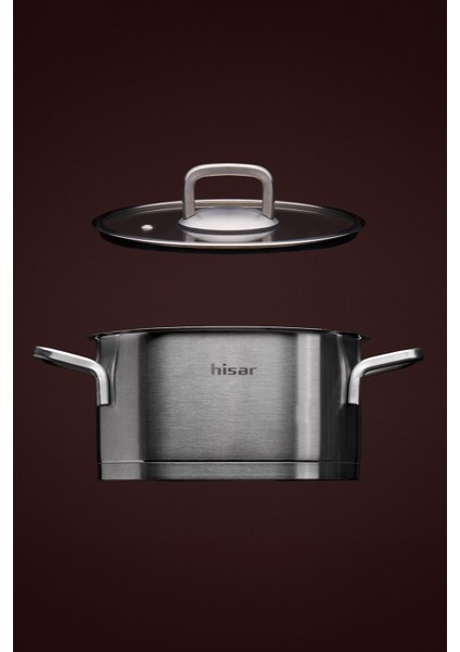 Lusso 8 Parça Çelik Tencere Seti Saten modelleri