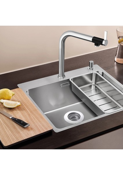 Mutfak Su Lavabo Filtresi Örgü Süzgeç Paslanmaz Çelik 7.5 cm Çap
