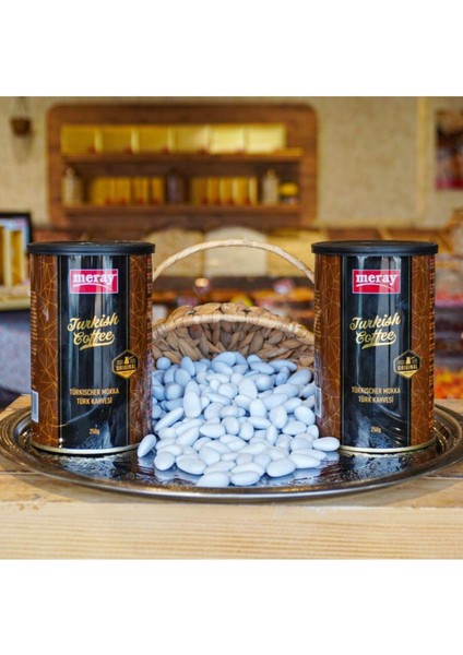 Türk Kahvesi 250 G + Kutu 250 G + Çifte Kavrulmuş 100 G Hediye! fiyatları