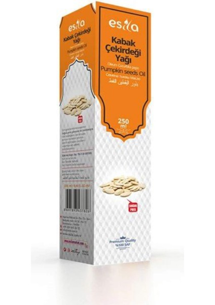 Kabak Çekirdeği Yağı 250 Ml.