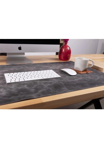 Deri Masa Matı 91*48CM VS4EF Gri modelleri