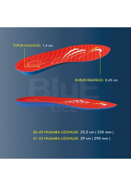 BG199 | Yumuşak Memory Foam, Şok Emici, Hafızalı, Ortopedik Spor Ayakkabılar Için Iç Tabanlık indirimleri