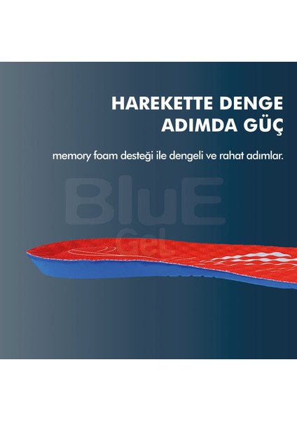 BG199 | Yumuşak Memory Foam, Şok Emici, Hafızalı, Ortopedik Spor Ayakkabılar Için Iç Tabanlık
