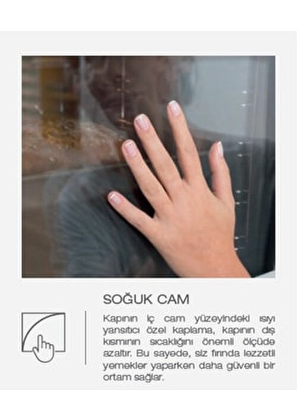 3'lü Beyaz Cam Ankastre Set (3490 Oslo 60 BEYAZ+CS5335W01+BO6502W02)