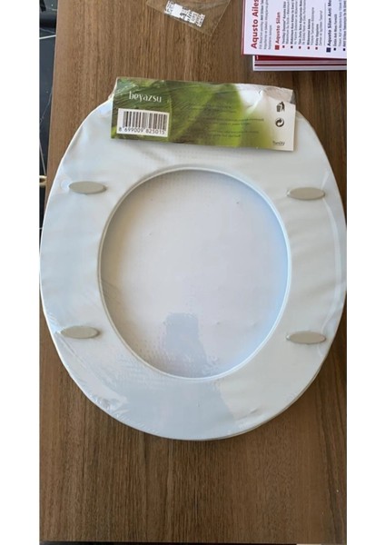 Lüks Klozet Kapağı Desenli Düz Kalın Süngerli ROYALEKS-14054 fiyatları