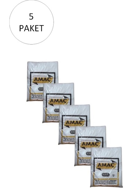Şeffaf Hışır Atlet Poşet Büyük Boy 29X52 cm 650 gr (5 Paket-Takriben 750 Adet)