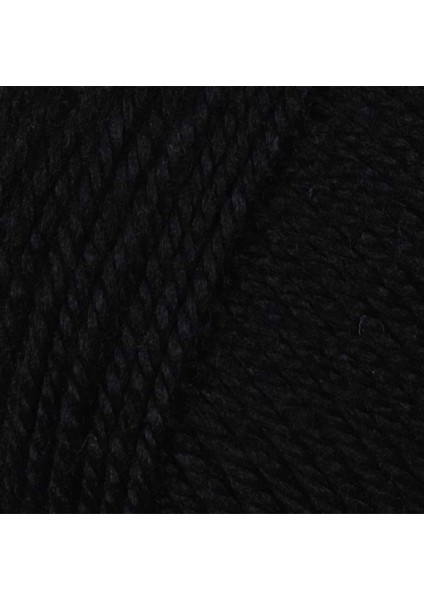 1 Adet Dora El Örgü Ipi Yünü 100 gr 999 Siyah fiyatları