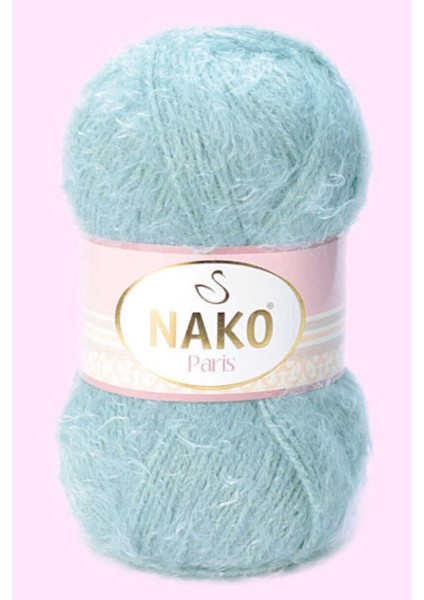 1 Adet Paris El Örgü Ipi Yünü Su Yeşili 4229