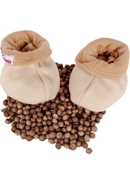 Mommyslab Sevi Kiraz Çekirdekli Patik+ Kiraz Çekirdekli Bebek Krem fırsatları