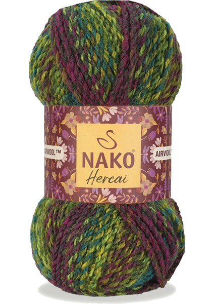 5 Adet Hercai Ebruli Hırka Kazak Atkı Bere El Örgü Ipi Yünü 7130 fiyatları