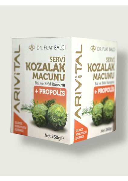 Servi Kozalak Macunu 260 Gr. (Bal ve Bitki Karışımı + Propolis) fiyatları