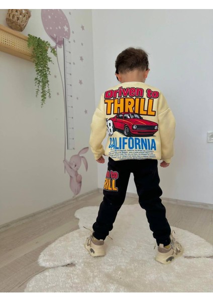 Karakter Baskılı Şardonlu Erkek Çocuk Ikili Eşofman Takımı fiyatları