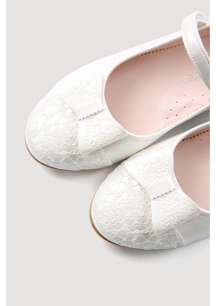 Çocuk Dantelli Ayakkabı 31-36 Sedef fiyatları