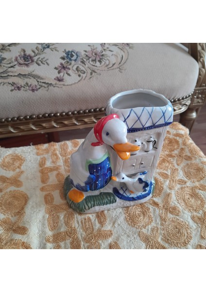 Eski Dönem Ördekli Kalemlik