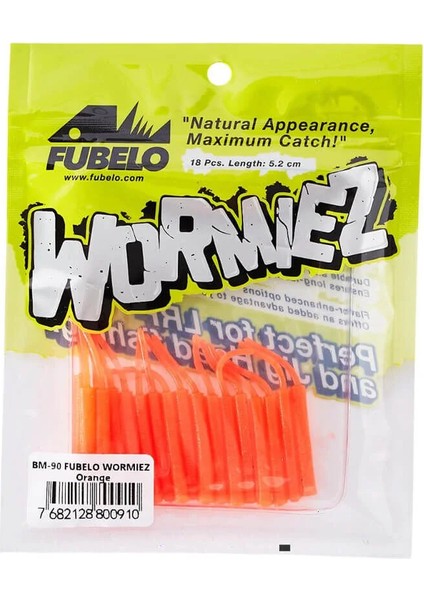 Wormiez 5.2 cm Lrf Silikon Yem Orange