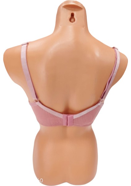 C Cup Telsiz Süngerli Önü Kumaş ve Tül Detaylı Yandan Destek Telli Toparlayıcı Sütyen modelleri