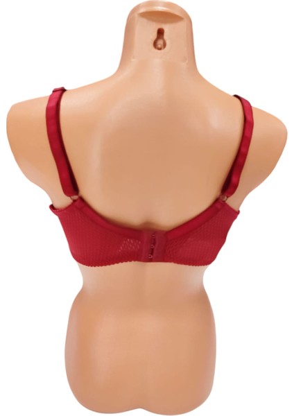 C Cup Telsiz Süngerli Önü Kumaş ve Tül Detaylı Yandan Destek Telli Toparlayıcı Sütyen modelleri