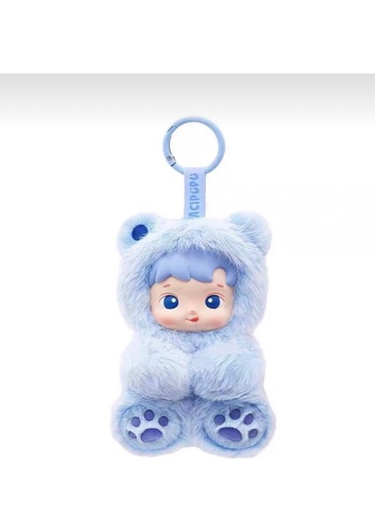 Popmart Haci Pupu Gummy Bear Labubu Yeni Seri Tatlı Peluş Oyuncak modelleri