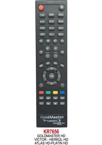 Goldmaster Hd Uydu Kumandası
