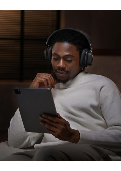 Bowie 30 Max Anc Kulaküstü Bluetooth Kulaklık, Siyah