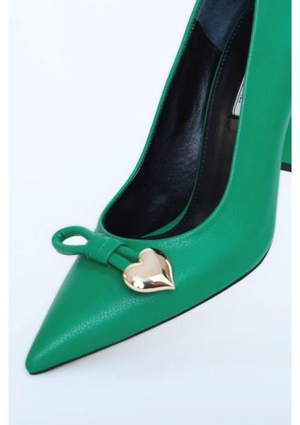 Kadın Topuklu Ayakkabı Z711582-YEŞIL fırsatları