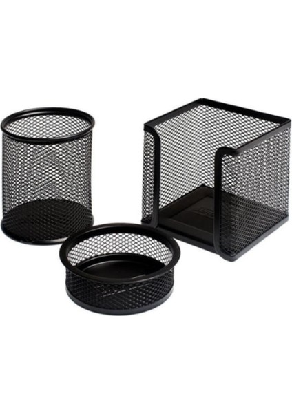 Bion Perfore 3 Lü Set Tepside Siyah