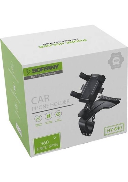 HY-840 Gösterge Paneli Üstü Araç Telefon Tutucu fırsatları