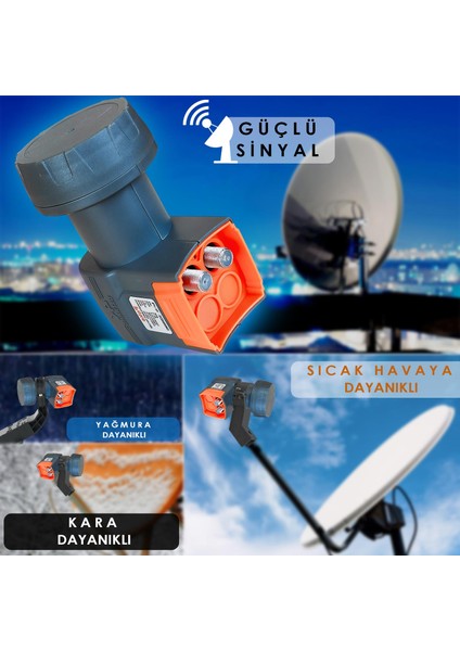 Ikili Lnb Twin Yeni 5g 3D 4-8k Poke PK-0002 fiyatları