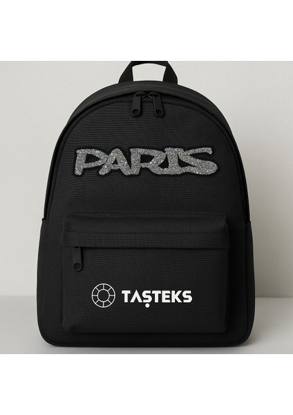 Taşlı Ütülenebilen Veya Sticker Olarak Kullanılabilen Paris Yazı Modeli modelleri