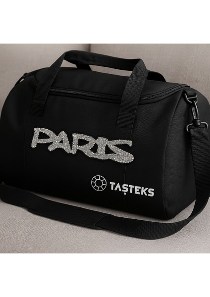 Taşlı Ütülenebilen Veya Sticker Olarak Kullanılabilen Paris Yazı Modeli fırsatları