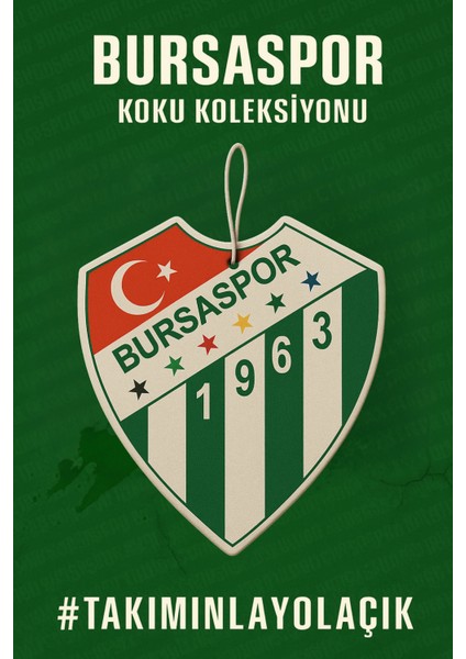 Bursaspor Lisanslı Araç Kokusu modelleri