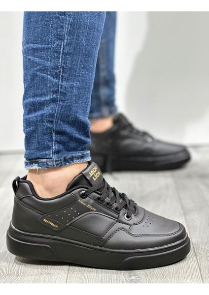 Jack&lion Erkek Sneaker Siyah Ayakkabı modelleri