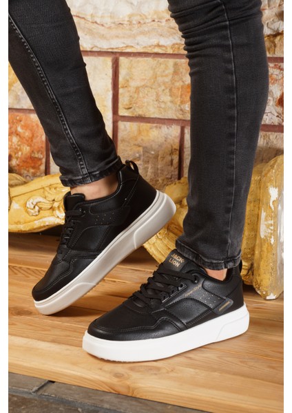 Jack&lion Erkek Siyah Beyaz Sneaker Ayakkabı EFGJLMX30