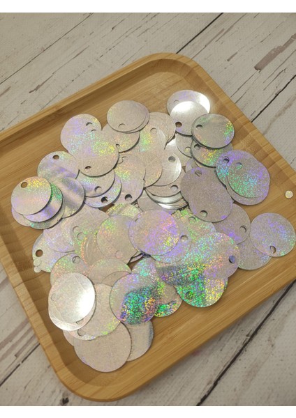 30 mm (3 cm) Hologramlı Pul Çanta, Supla, Patik Pulu 25 gr modelleri