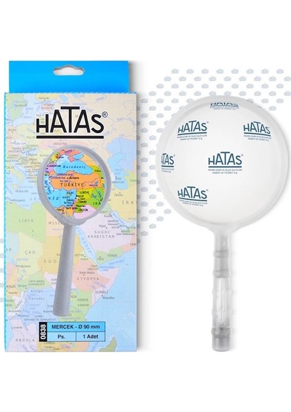 Plastik Mercek Büyüteç 90 Mm.