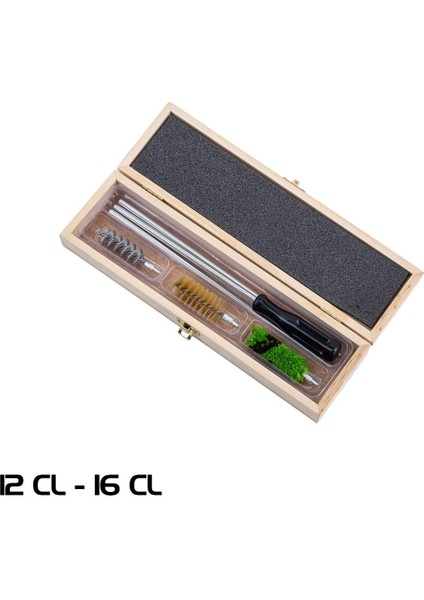 Tüfek Harbi Takımı - Ahşap Kutulu - 12 cl / 16 cl - Savage 103019