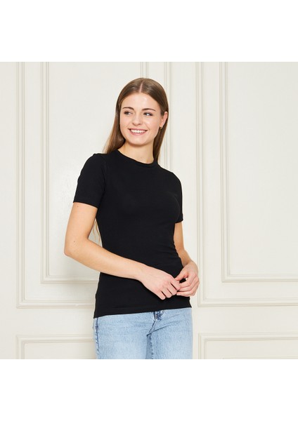 Bisiklet Yaka Kadın T-Shirt fiyatları