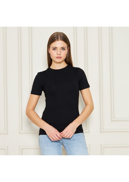 Bisiklet Yaka Kadın T-Shirt modelleri