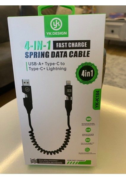 4ın1 USB Type-C iphone Samsung Kablo