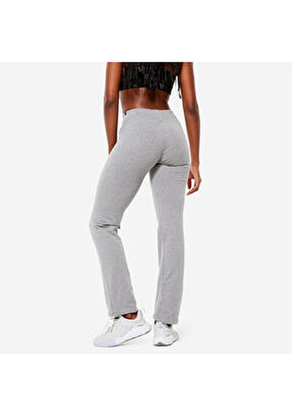 Domyos Kadın Fitness Taytı - Gri