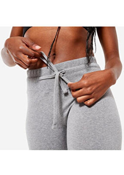 Domyos Kadın Fitness Taytı - Gri