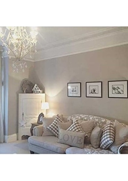 Silinebilir Silikonlu Mat Iç Cephe Duvar Boyası - Kum Beji modelleri