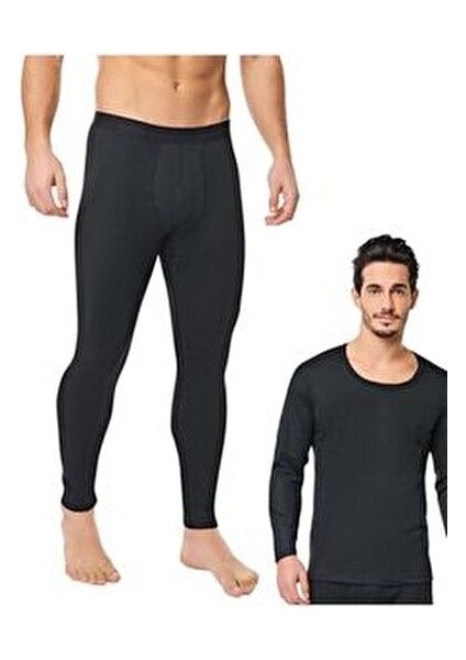 Erkek Termal Takım Pamuklu Malzeme ile Soğuk Havalara Karşı Koruma 0125-0126